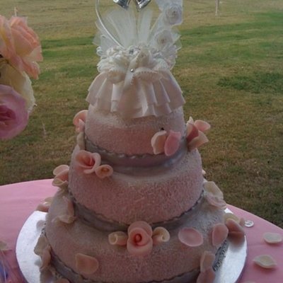 Pink...ivory...silver...