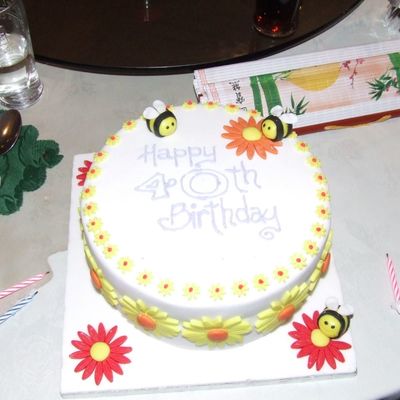 My 40Th Birthday Cake Made By My Husband