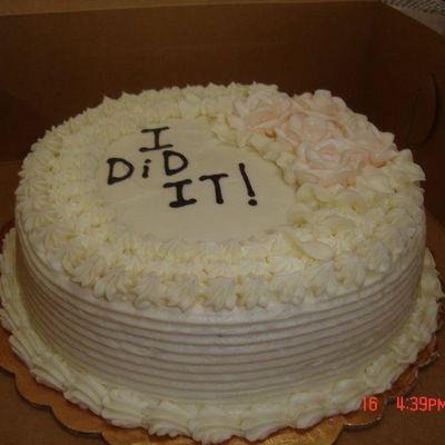 Chiffon Cake W Buttercream!