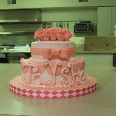 Pink Princess Cake