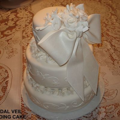 Bridal Veil Cake