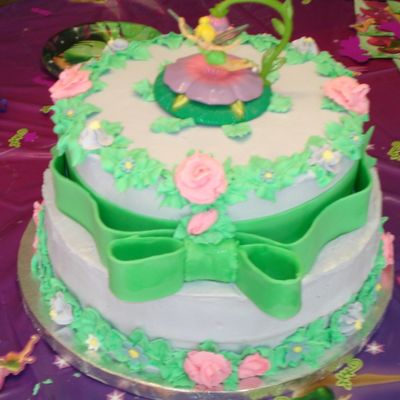 Tinkerbell Birthday Cake