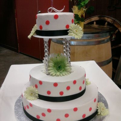 Dot Wedding Cake