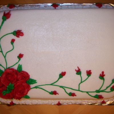 Square Birthday Cake