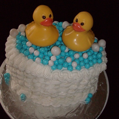 Rubber Duckies Swimming