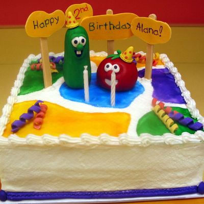 Veggie Tales Cake