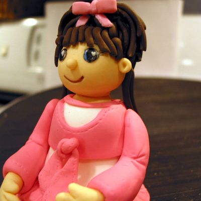 Another View Of Little Girl W/ Updo