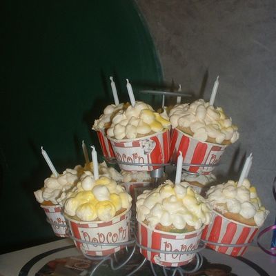 Popcorn Cupcakes