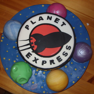 Futurama Cake