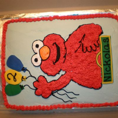 Elmo W/ Balloons