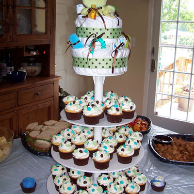 Polka Dot Cupcakes