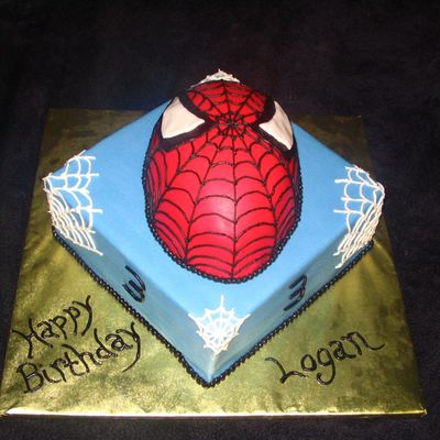 Spiderman Cake That My Son Cried Over...