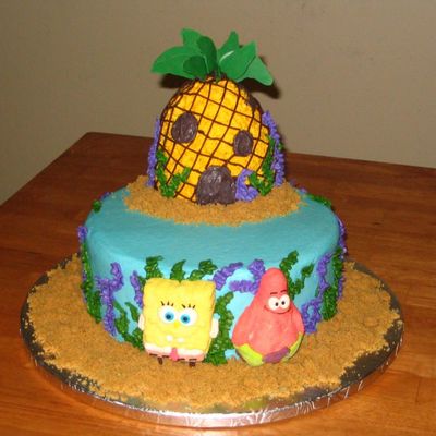 Spongebob And Patrick Cake