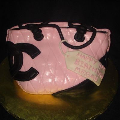 Chanel Bag Cake For Megan