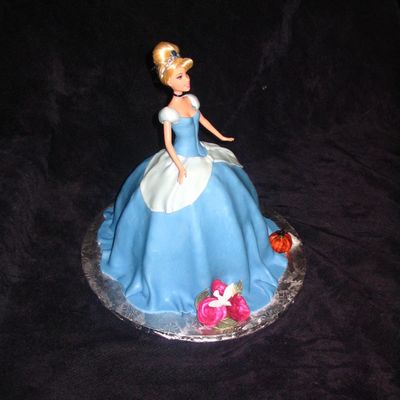 Cinderella Cake Or "rella" As My Daughter Calls It.