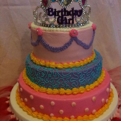 Princess Birthday Cake