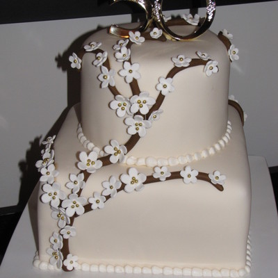 50Th Anniversary Cake