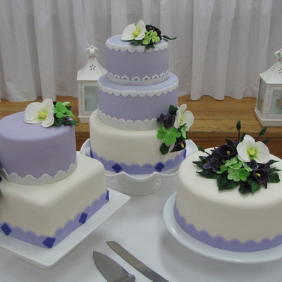 Floral Wedding Cakes