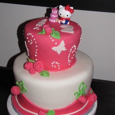 Topsy-Turvy Birthday Cake