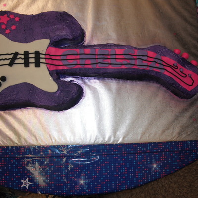 Guitar Cake