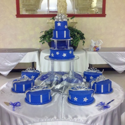 Silver And Blue
