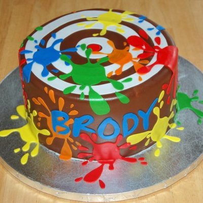 Paintball Themed Birthday