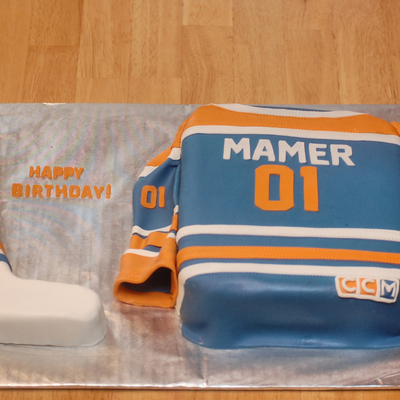 Oilers Cake