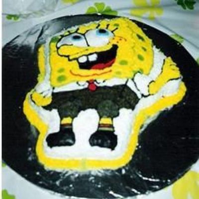 The Sponge Bob Cake