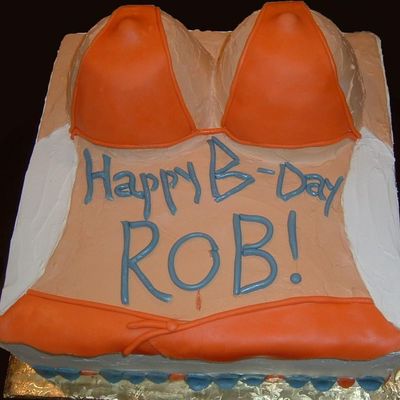 Hooters Birthday Cake