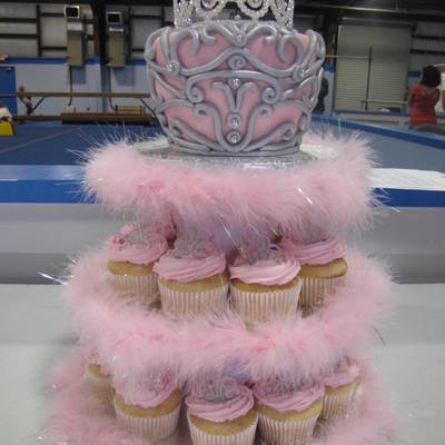Princess Cupcake Tower