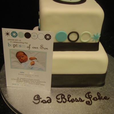 Baptism Cake