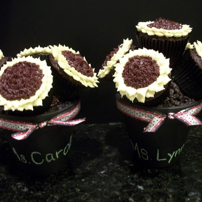 Sunflower Cupcake Bouquet