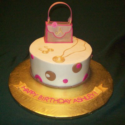 Purse Birthday Cake