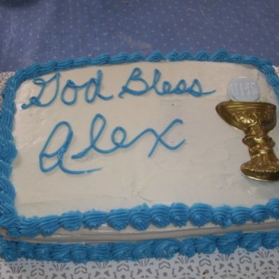 Alex's Holy Communion Cake