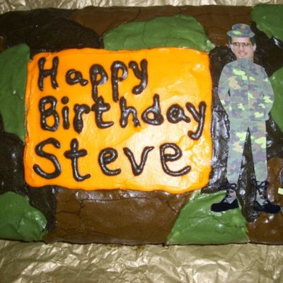 Camo Cake