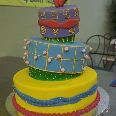 Bold Color Topsy-Turvy