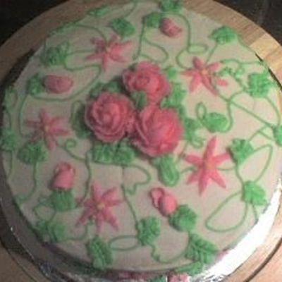 Flower Birthday Cake