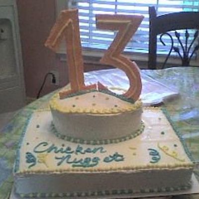 13 Year Old Cake