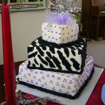 Zebra Fun Cake
