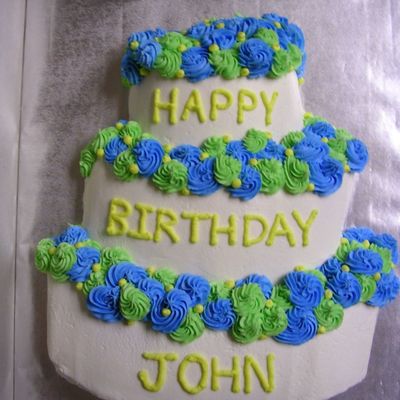 Topsy Turvey Birthday Cake