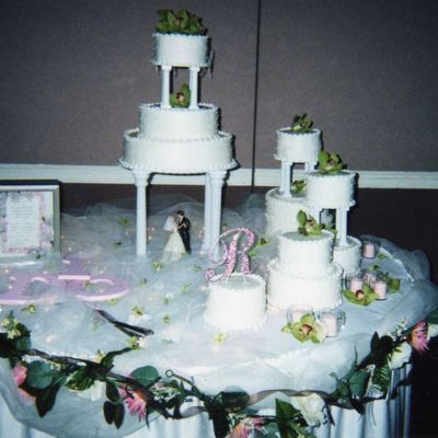 Multi Tier Wedding Cake