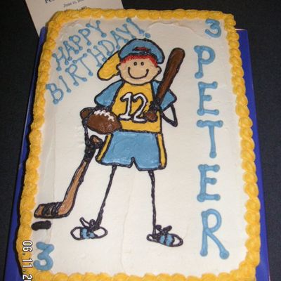 Boy Sport Cake
