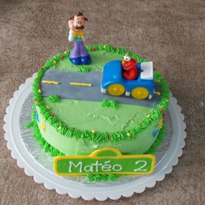 Elmo Cake