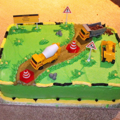 Construction Cake
