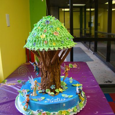 Katie's Birthday Cake - Tinkerbell & Friends