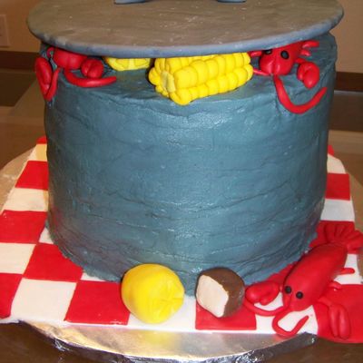 Crawfish Boil Cake
