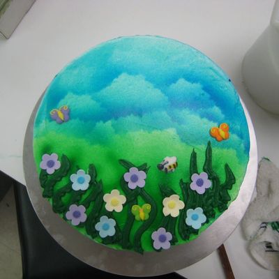 Floral And Butterflies