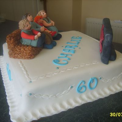 Watching Tv With Grandad