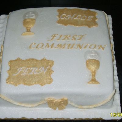 First Communion Cake