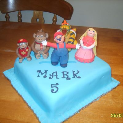 Super Mario Birthday Cake